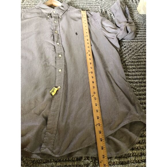 Ralph Lauren Yarmouth button-down shirt SZ 17 1/2 - Picture 5 of 11